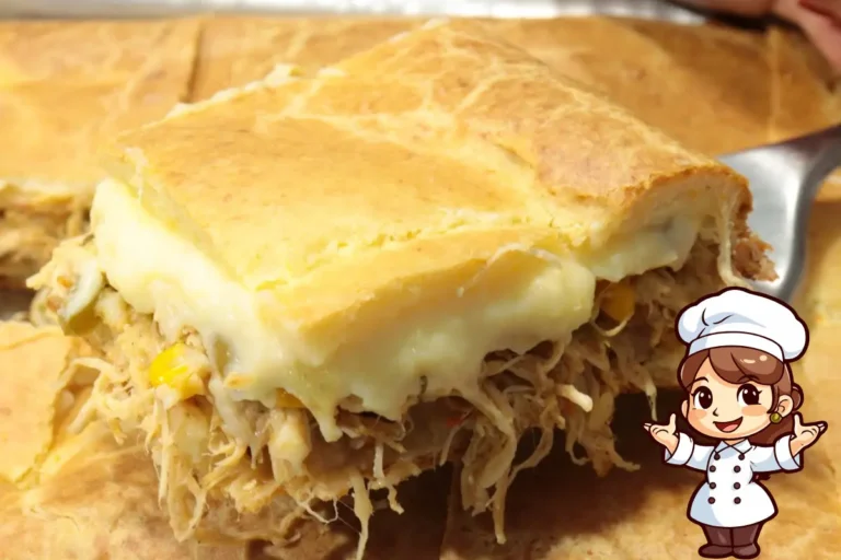 Torta de Frango com Catupiry