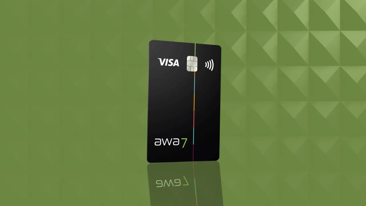 Cartão Visa Awa7